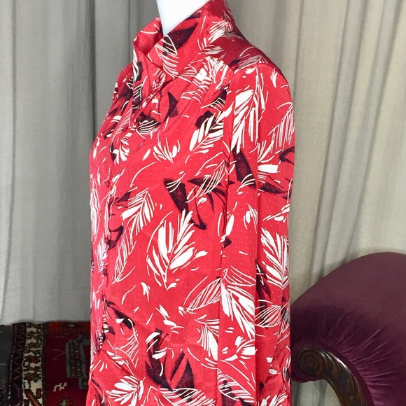 80s Silky Blouse - Picture 3 of 6